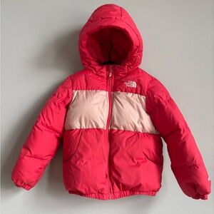 The North Face Pink Puffer Jacket